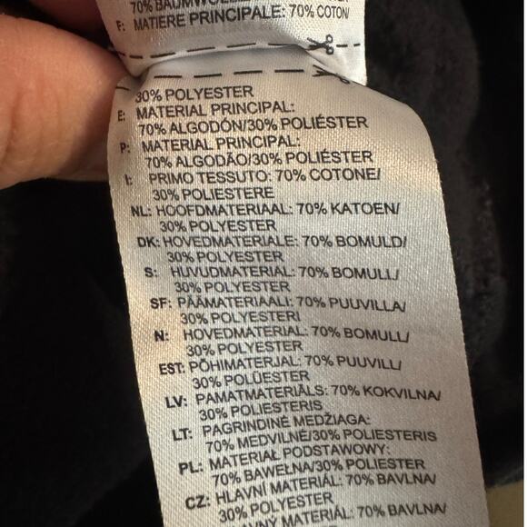 Adidas Originals Black Hoodie Sweatshirt Pullover Large Logo‎ Unisex Size Large - Picture 4 of 6